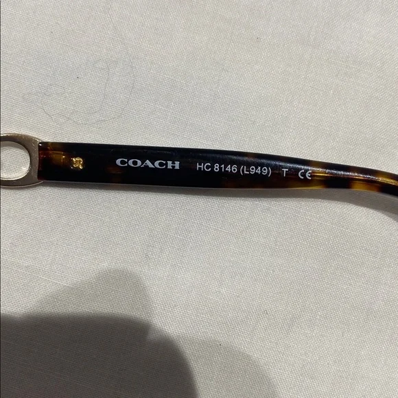 Coach Tortoise Shell Sunglasses - Picture 7 of 10